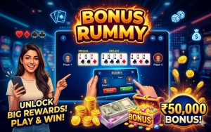 bonus rummy​ at Kheloo featured image