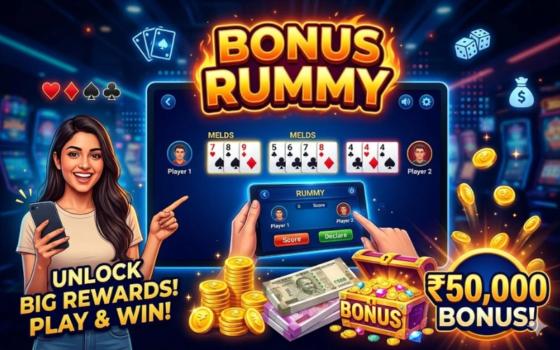bonus rummy​ at Kheloo featured image